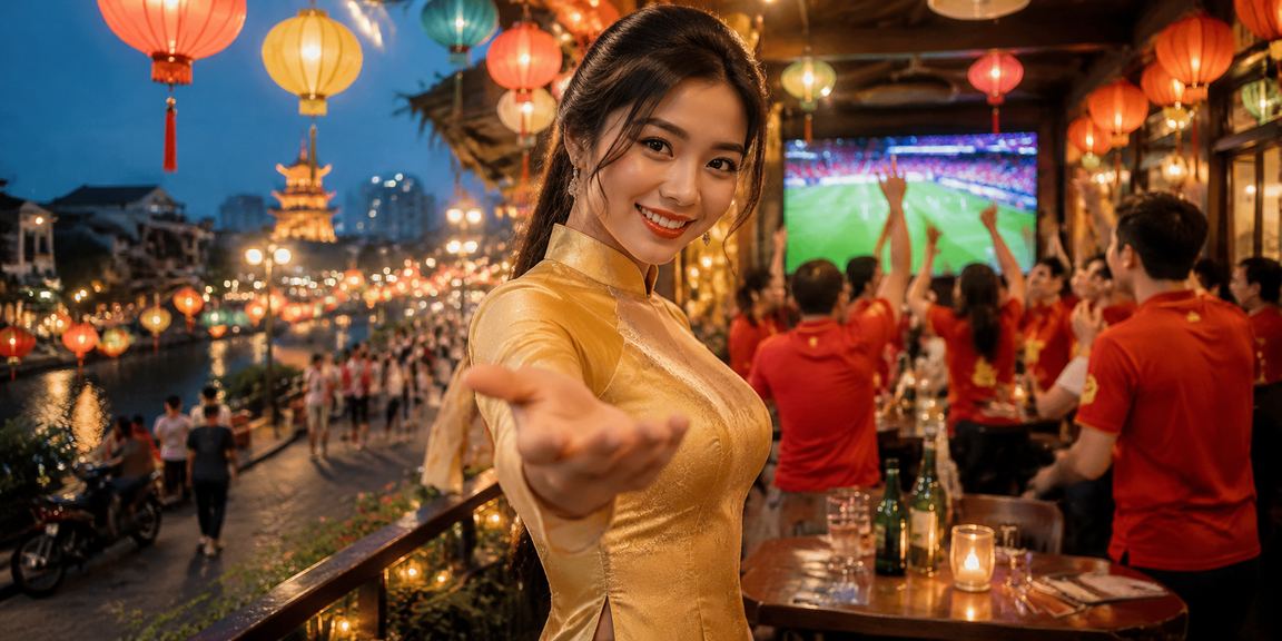 Khung cảnh sòng bạc tại Hà Nội với trang phục truyền thống áo dài
